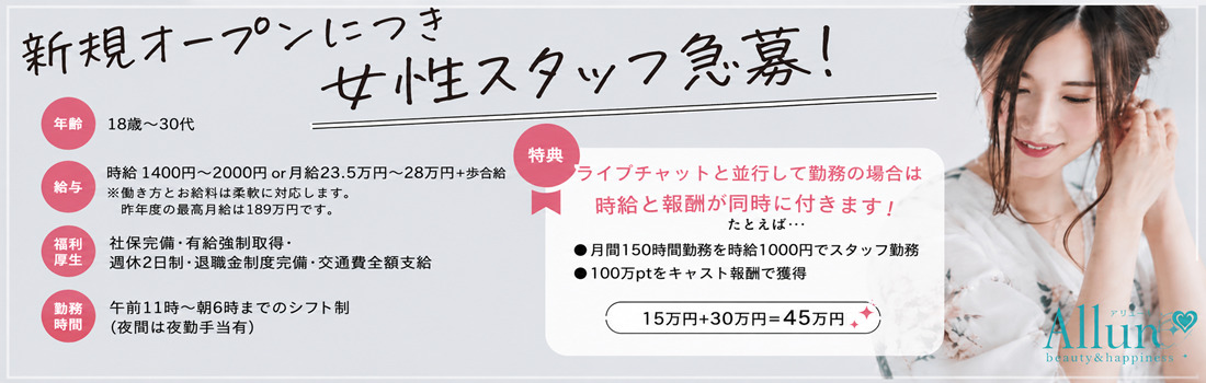 Opning Event 開催中
