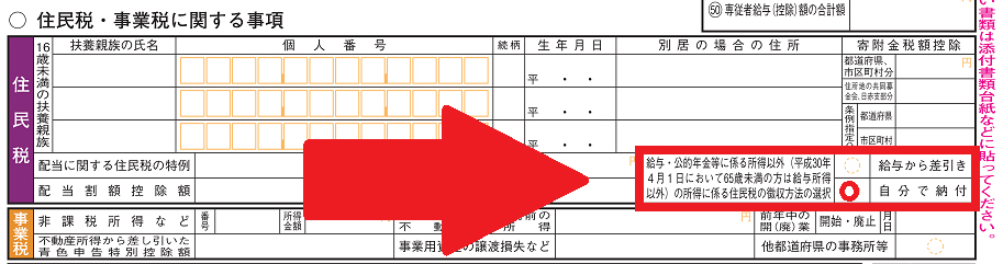 申告書例